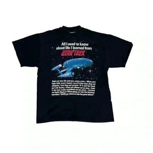 Vintage Star‎ Trek T-Shirt Size Large